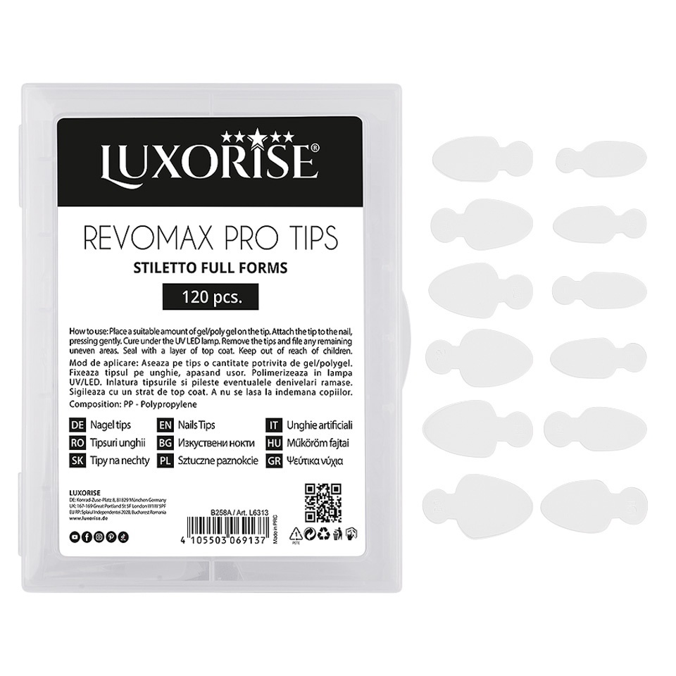 Set Tipsuri Reutilizabile si French Pads, Perfect French Builder - LUXORISE