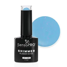 Rubber Base SensoPRO 10ml - Stabilitate și Flexibilitata Rubber Base SensoPRO 10ml - Shimmer #22 Blueberry Ice