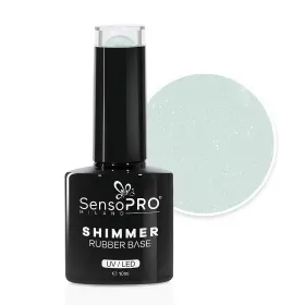 Rubber Base SensoPRO 10ml - Stabilitate și Flexibilitata Rubber Base SensoPRO 10ml - Shimmer #53 Vanilla Sparkles