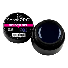 Spider Gel – Creativitate și Versatilitate pentru Unghiile Tala Spider Gel SensoPRO Pure Blue, 5 ml