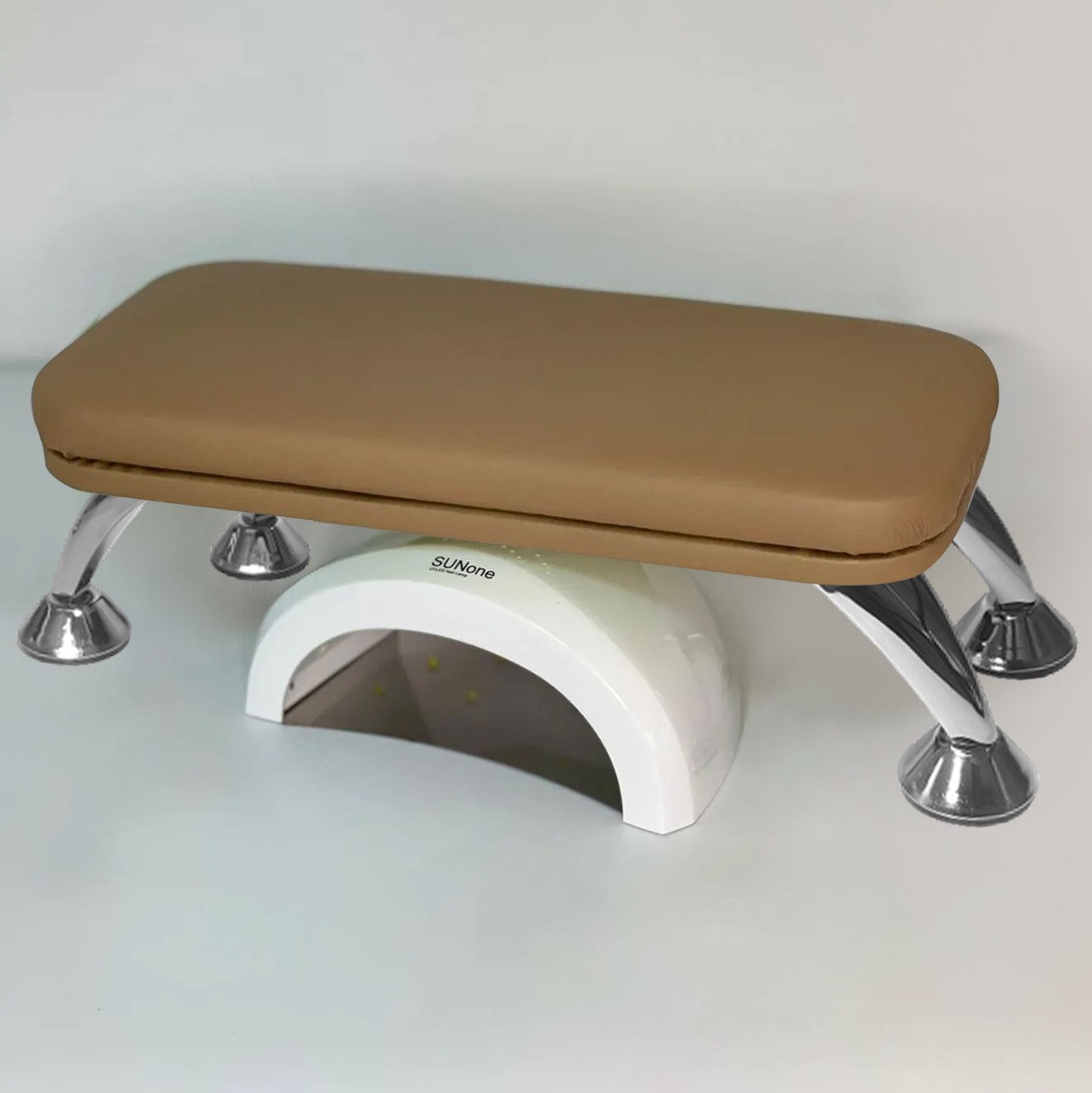 Suport de Mana pentru Manichiura Inalt, 35cm - cappuccino