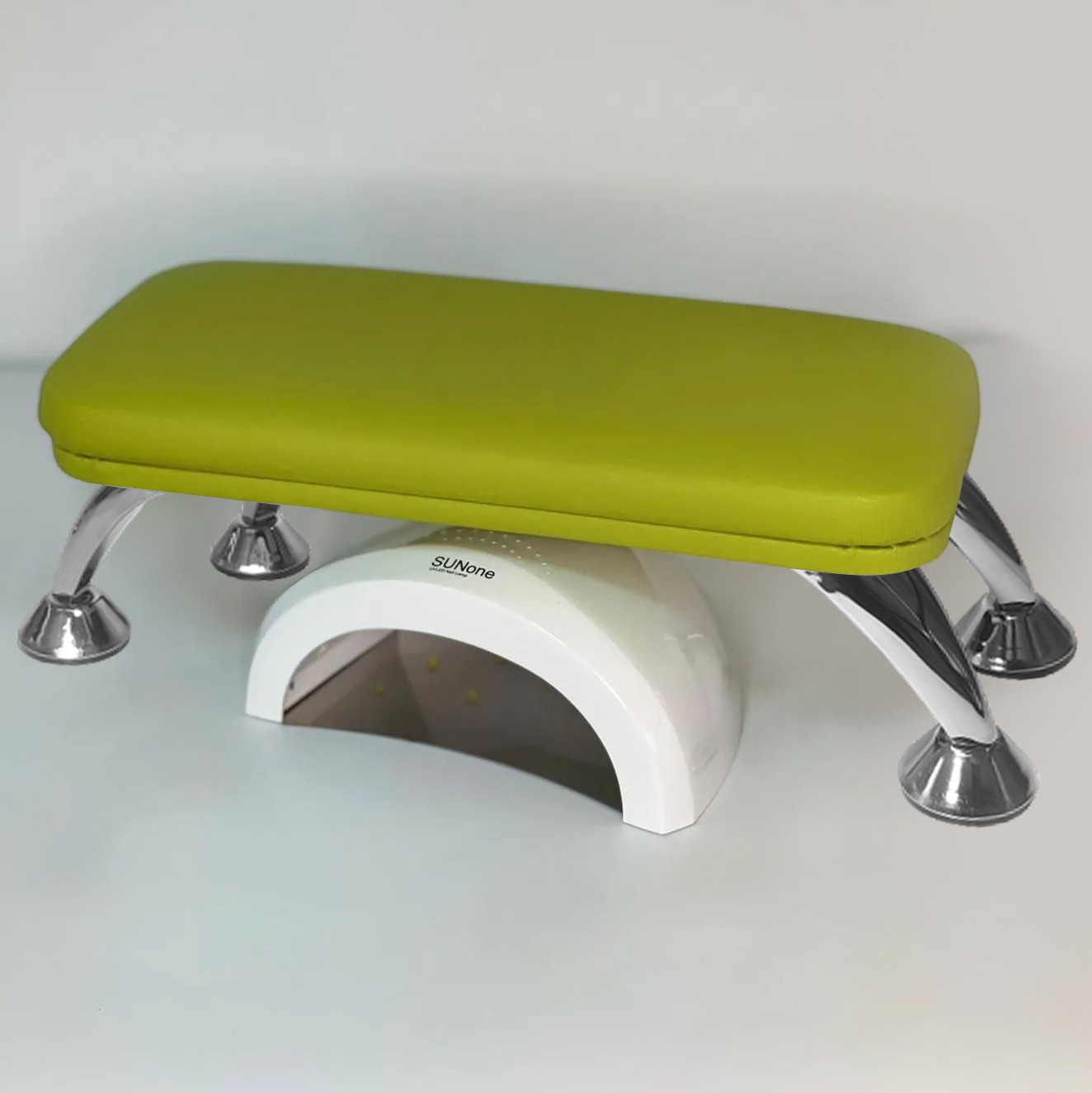 Suport de Mana pentru Manichiura Inalt, 35cm - lime