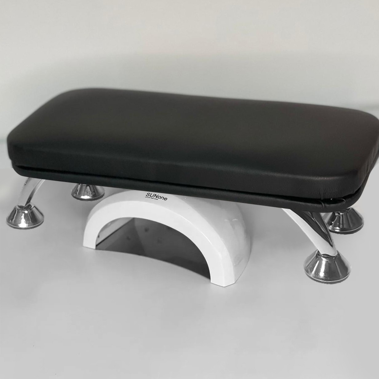 Suport de Mana pentru Manichiura Inalt, 35cm - negru