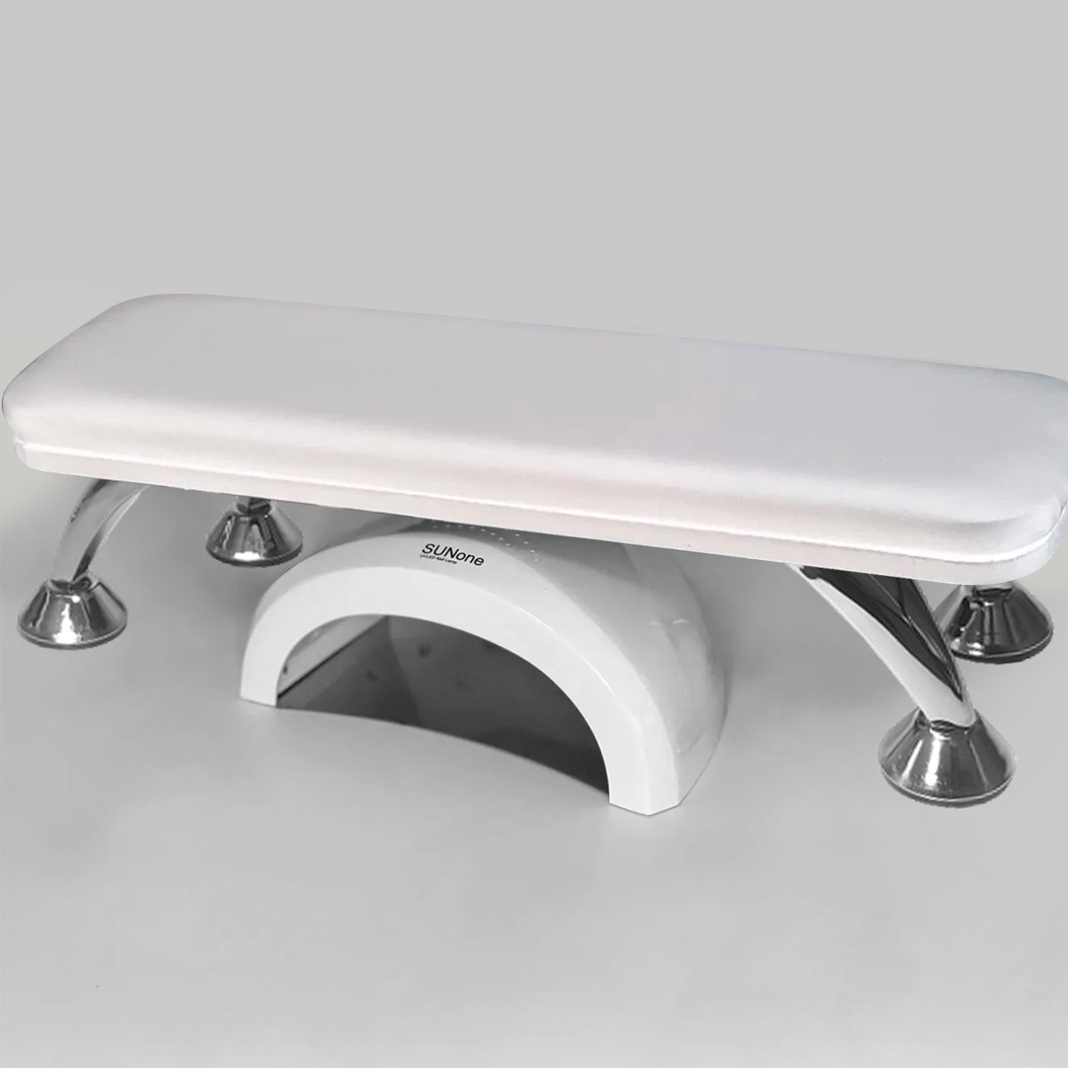 Suport de Mana pentru Manichiura Inalt, 55cm - alb