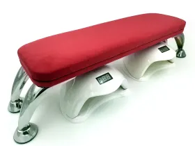 Suport de Mana pentru Manichiura Inalt, CATIFEA 55cm - rosu