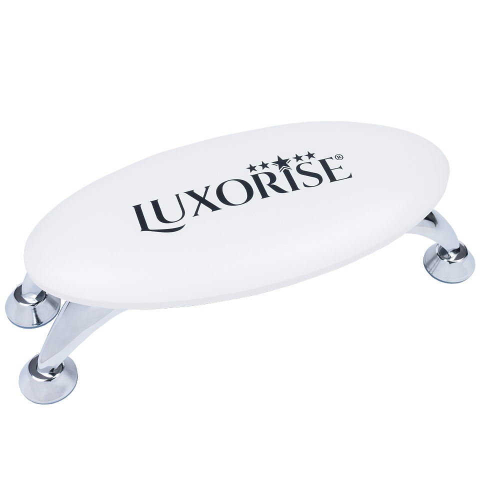 Suport Mana Manichiura - Produse Esentiale pentru Manichiura suport mana manichiura - Suport Oval Ergonomic Manichiura LUXORISE, White