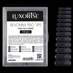 Tipsuri pentru Unghii False - UnghiiPro.ro Tips pentru Unghii False REVOMAX PRO TIPS LUXORISE Oval - 120 buc