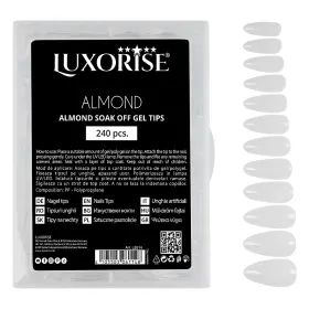 Tipsuri pentru Unghii False - UnghiiPro.ro Tipsuri pentru Unghii False Dizolvabile Migdala Soak Off