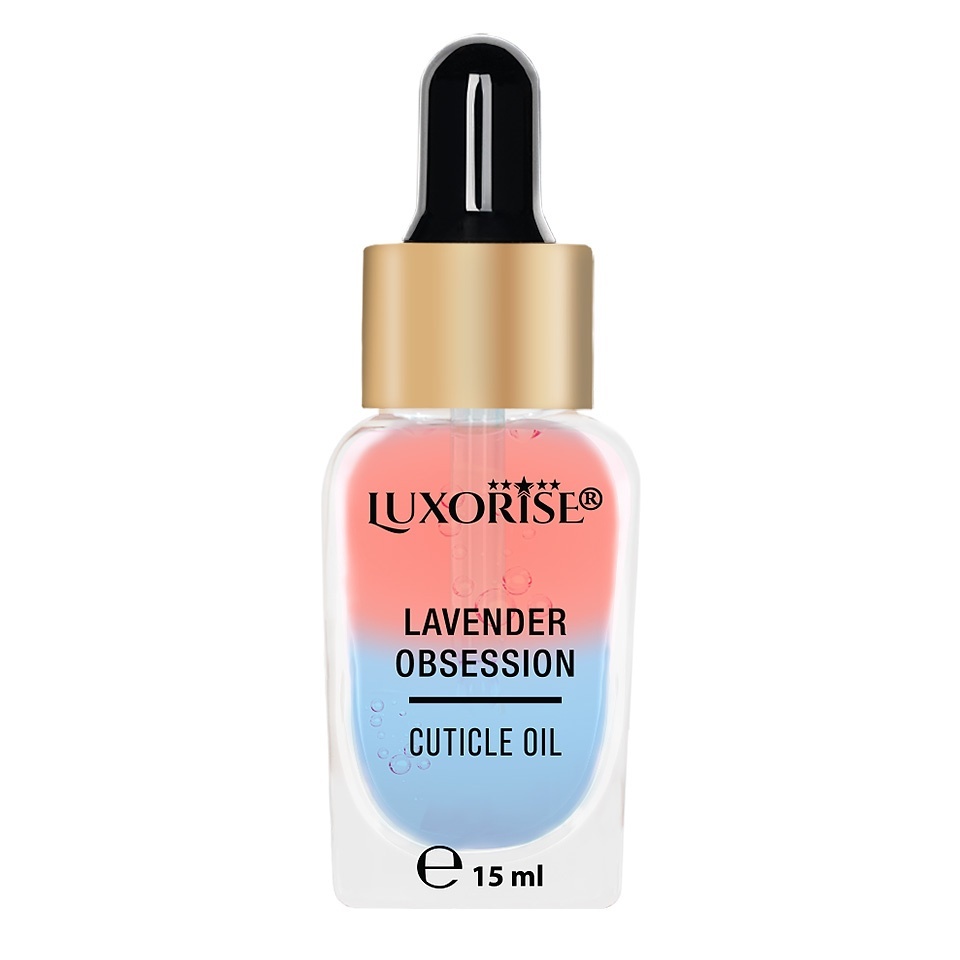 Ulei cuticule bifazic Lavender Obsession - LUXORISE,15ml