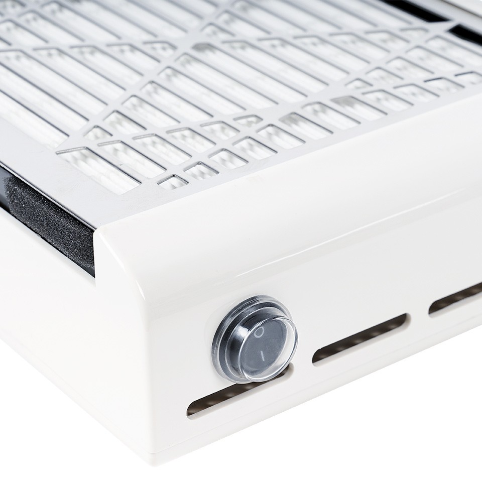 Aspirator Unghii SmartPRO Active 40W LUXORISE cu Filtru – Profesional, Alb - Image 6