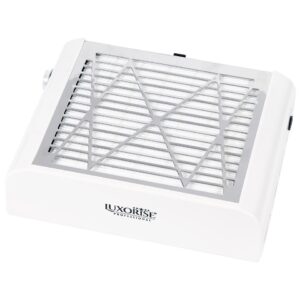Aspirator Unghii SmartPRO Active 40W LUXORISE cu Filtru – Profesional, Alb