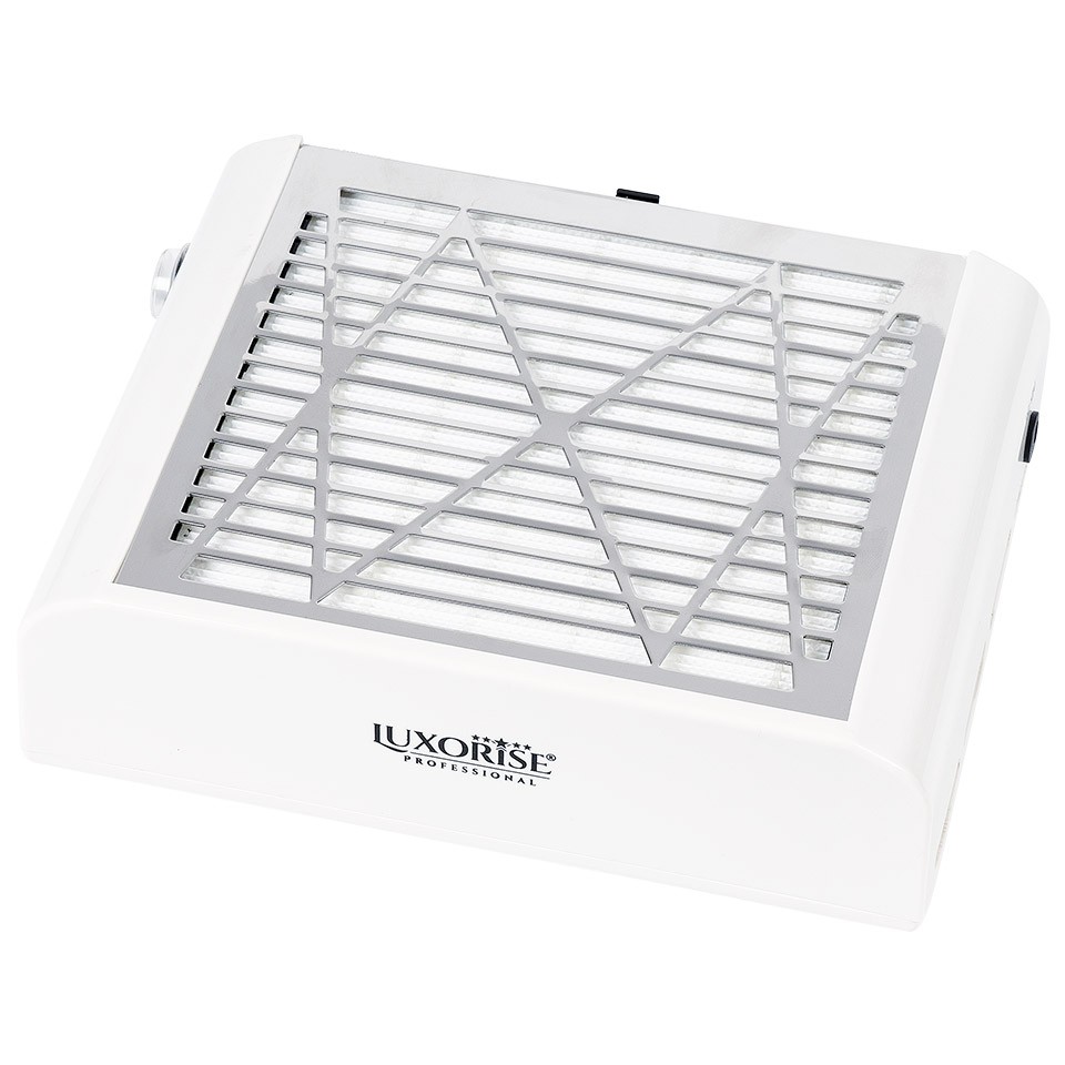 Aspirator Unghii SmartPRO Active 40W LUXORISE cu Filtru – Profesional, Alb