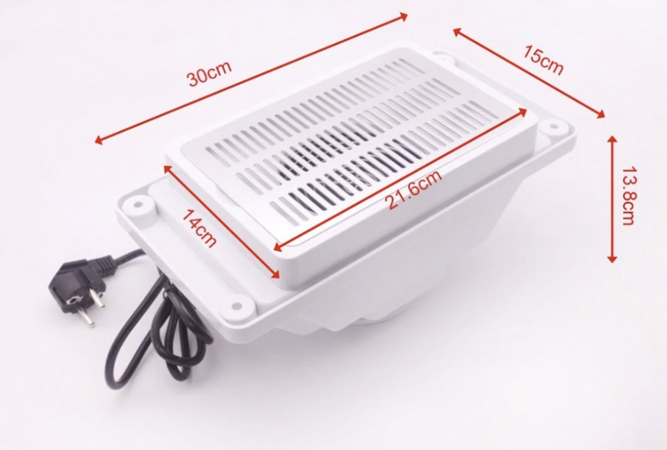 Aspirator Unghii Incorporabil in Masa LUXORISE – Colector Praf Salon - Image 5