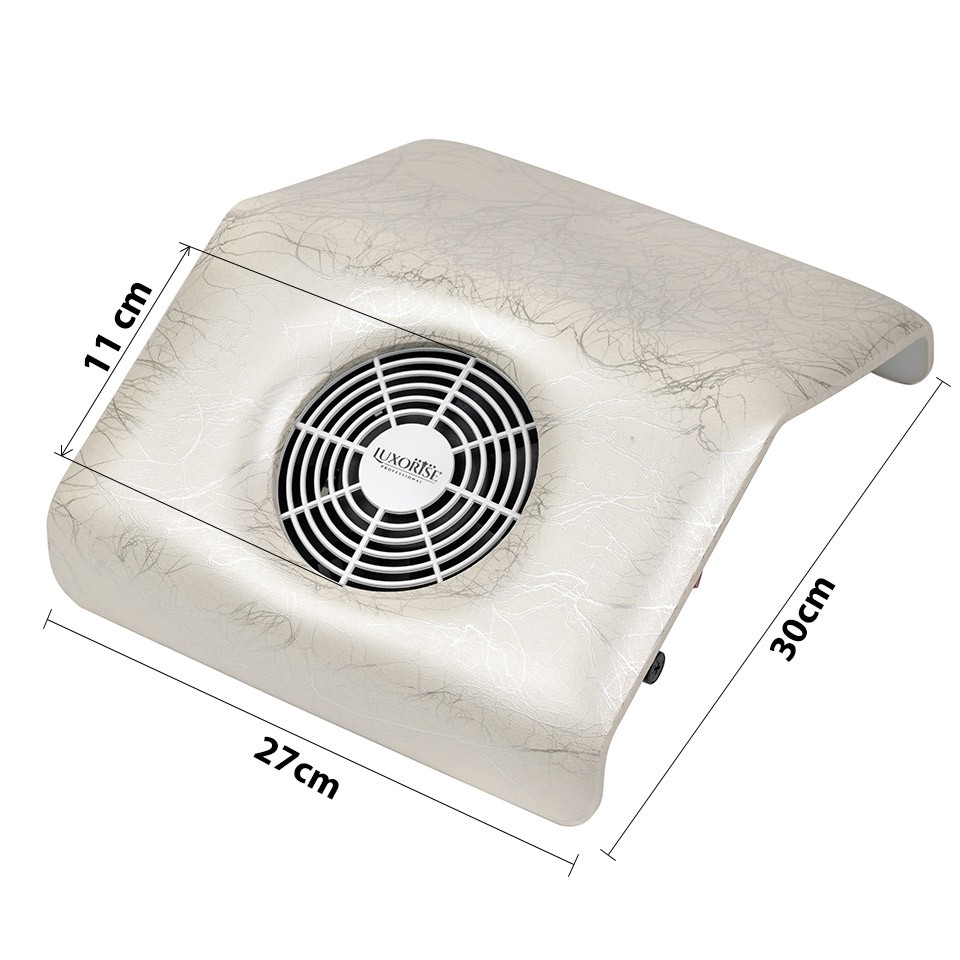 Aspirator Unghii Power Cyclone 30W LUXORISE – Colector Praf, Charm White - Image 2