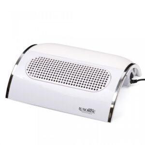 Aspirator Unghii Profesional 3 Motoare TrioPower PRO LUXORISE – Colector Praf, Alb