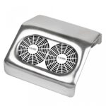 Aspirator Unghii Tornado Force 48W LUXORISE – Colector Praf Manichiura, Silver
