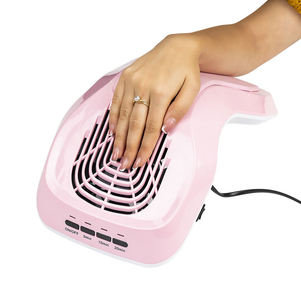 Aspirator Unghii TurboTronic PRO LUXORISE – Colector Praf Manichiura, Roz - Image 6