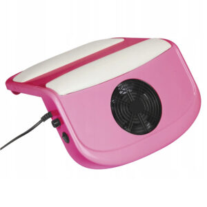 Aspirator Unghii Simei 25W din 2 Piese – Set Manichiura Portabil, Roz