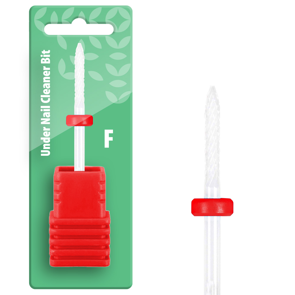 Capat freza ceramic alb pentru cuticule Lila Rossa 07F