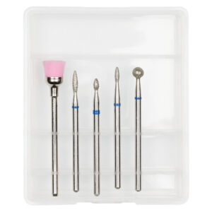 Capete Freza Unghii Diamantate LUXORISE #26, set 5 buc