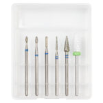 Capete Freza Unghii LUXORISE #01, set 6 buc