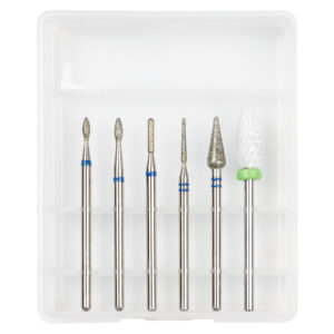 Capete Freza Unghii LUXORISE #01, set 6 buc