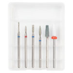 Capete Freza Unghii LUXORISE #03, set 6 buc