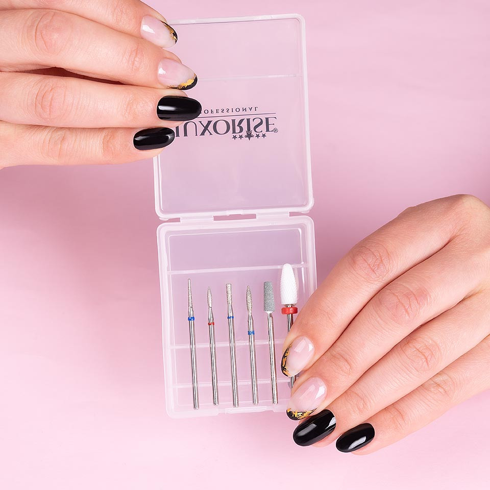 Capete Freza Unghii LUXORISE #03, set 6 buc - Image 4