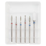 Capete Freza Unghii LUXORISE #04, set 6 buc