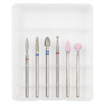 Capete Freza Unghii LUXORISE #11, set 6 buc