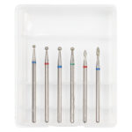 Capete Freza Unghii LUXORISE #12, set 6 buc