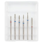 Capete Freza Unghii LUXORISE #15, set 6 buc