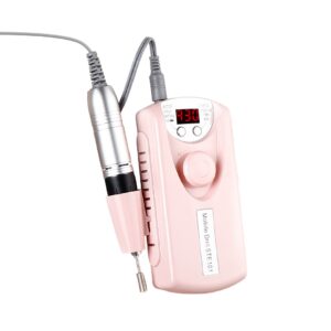 Freza Portabila cu Incarcator 30.000 RPM Roz - BQ101 Plus