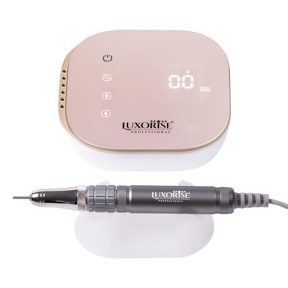 Freza Unghii Brushless Profesionala NailRevolution PRO - LUXORISE 35.000 RPM, Pink - Image 4