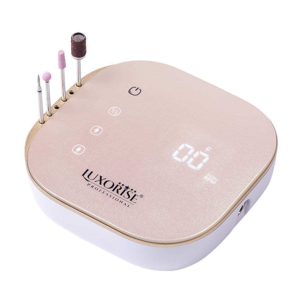 Freza Unghii Brushless Profesionala NailRevolution PRO - LUXORISE 35.000 RPM, Pink - Image 5