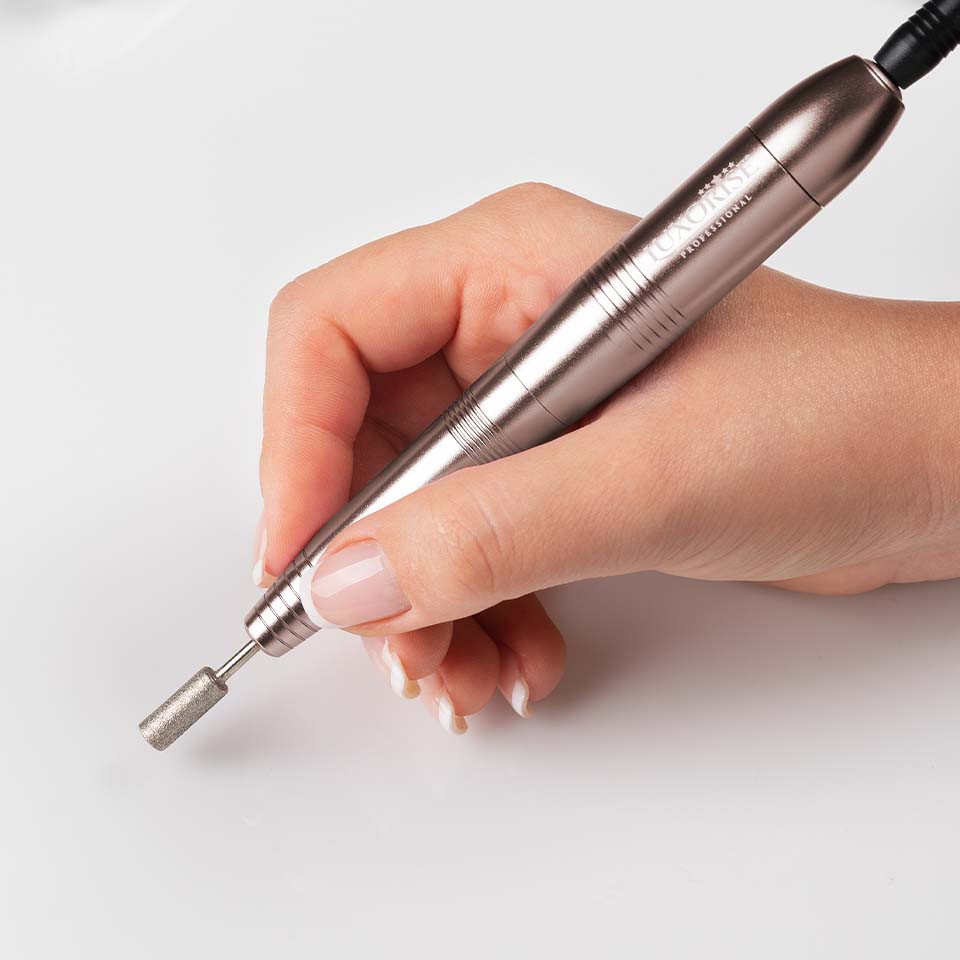 Freza Unghii cu Capat USB Titanium Travel - LUXORISE, Gold - Image 4