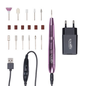 Freza Unghii cu Capat USB Titanium Travel - LUXORISE, Rose
