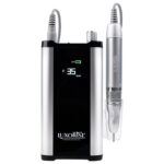 Freza unghii portabila brushless Titanium MASTER - LUXORISE Germania, 35.000 RPM, Silver