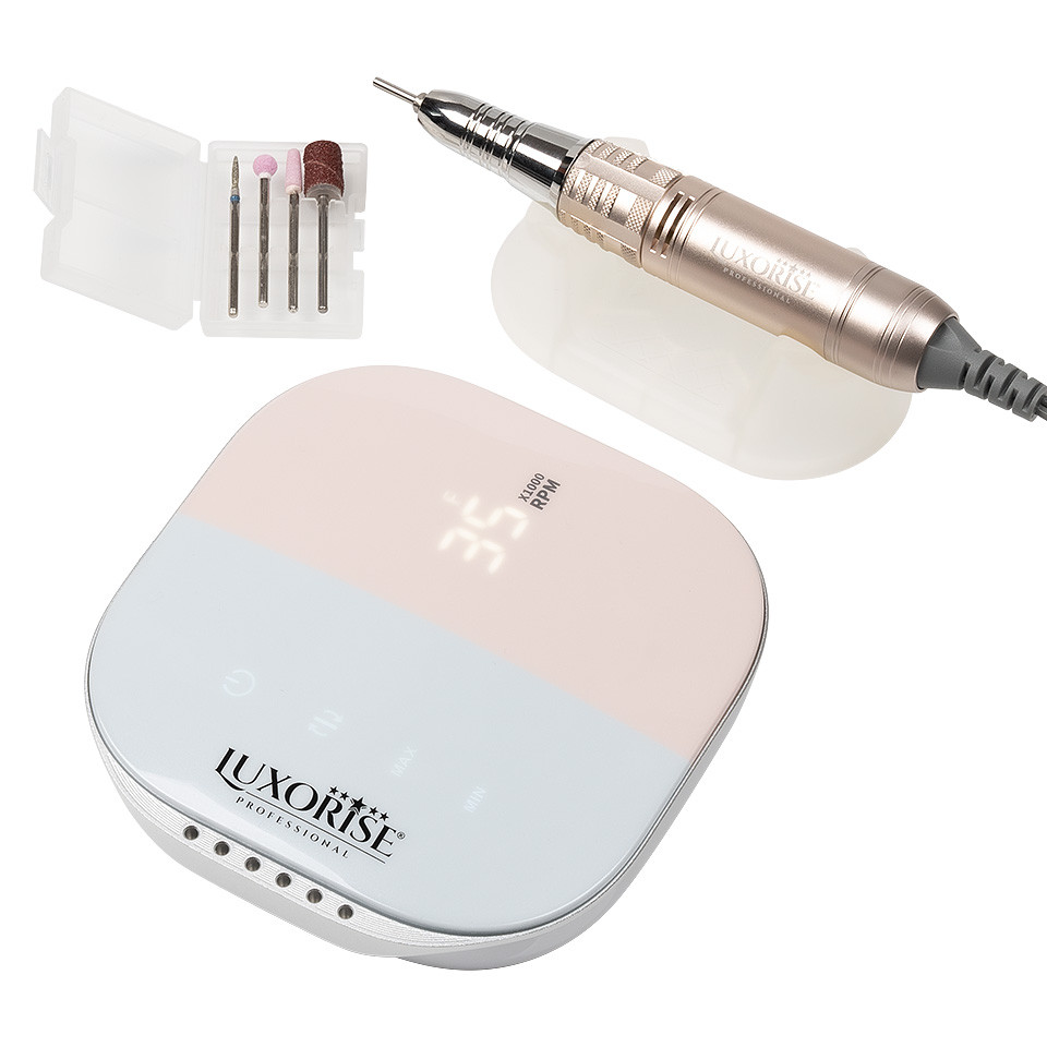 Freza Unghii Profesionala DigitalPower PRO - LUXORISE Germania 35.000 RPM, Gold - Image 3