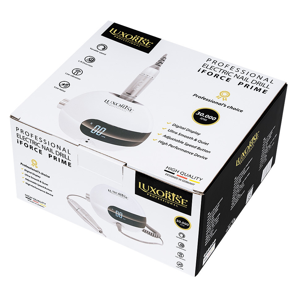 Freza Unghii Profesionala iFORCE PRIME - LUXORISE Germania 30.000 RPM - Image 2