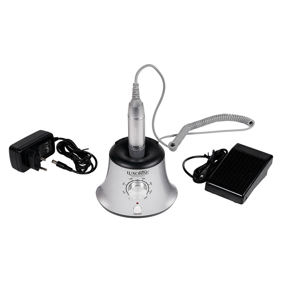 Freza unghii profesionala iFORCE PRO - LUXORISE Germania, 30.000 RPM, Silver - Image 4
