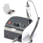 Freza unghii, pila electrica, Lila Rossa, 35000 RPM, negru