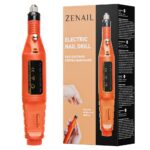 Freza unghii ZENAIL cu 6 capete, orange, pila electrica unghii