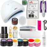 Kit Unghii Gel Incepatori Rosalind 01 – Set Complet cu Lampa