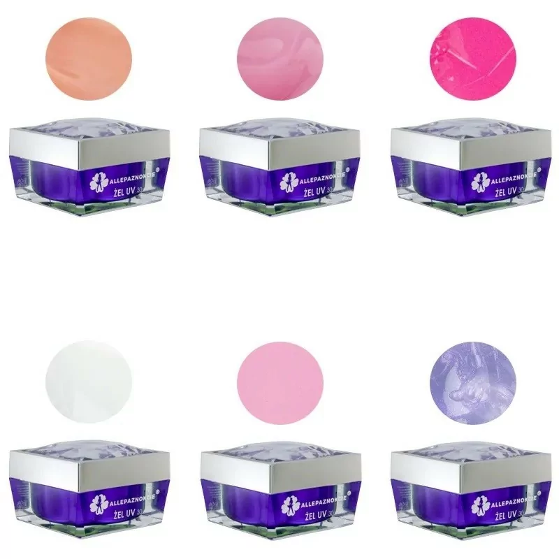 Kit Unghii Gel Allepaznokcie 5+1 Cadou – Geluri 50ml