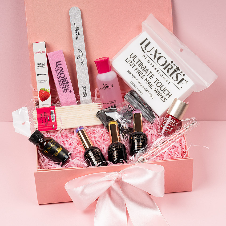 Kit Oja Semipermanenta One Step LUXORISE Diamond Start fara Lampa UV+ CADOU - Image 3
