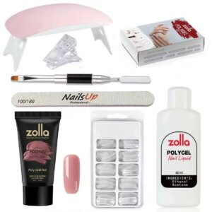 Kit Unghii Polygel Zolla – Set Starter Incepatori
