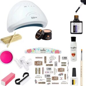 Kit Unghii False Cu Gel Pentru Incepatori - 12 NailsUp