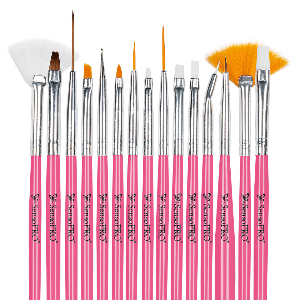Kit Unghii False cu Gel UV SensoPRO - Promotie #56 + CADOU Set 15 Pensule Manichiura - Image 5