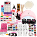 Kit Unghii False cu Gel UV SensoPRO - Promotie #56 + CADOU Set 15 Pensule Manichiura